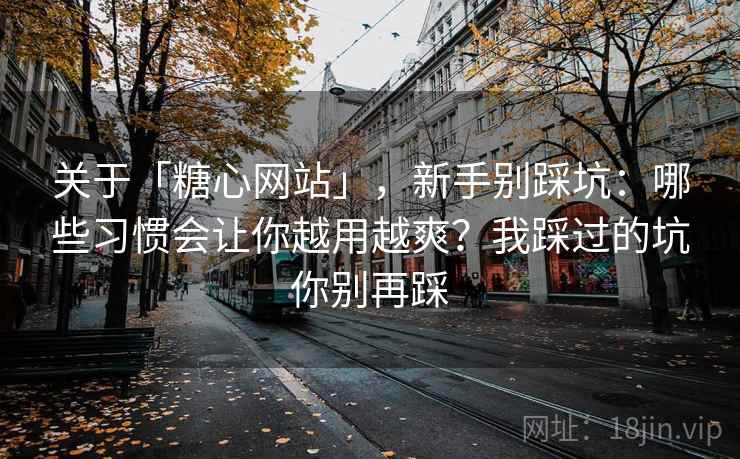 关于「糖心网站」，新手别踩坑：哪些习惯会让你越用越爽？我踩过的坑你别再踩